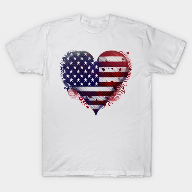 Honoring Heroes on Memorial Day T-Shirt by About Passion